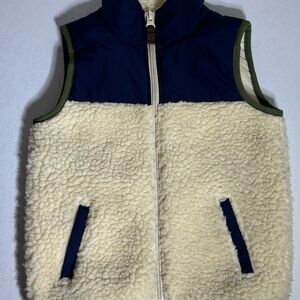 Carter's Cream Sherpa Fleece Vest